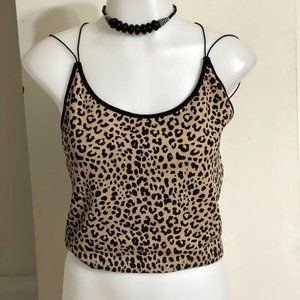 No Boundaries.Women ‎ kint top print animal size xxl-xx2
